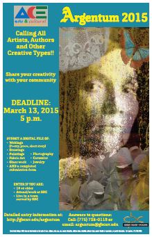 We want you for Argentum 2015, here at GBC... Argentum 2015 Poster graphic