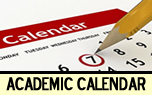 Academic Calendar calendar entries.
