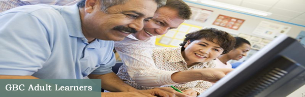 Join GBC Adult Learners... GBC Adult Learners graphic