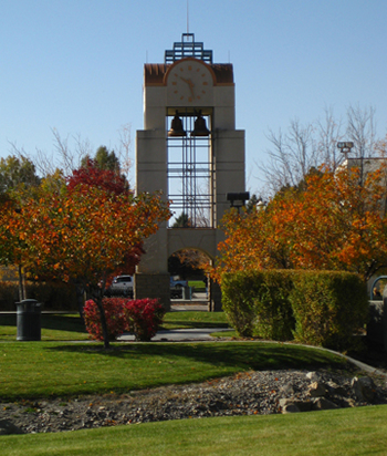 Great Basin College's signature clock tower... GBC Clock Tower graphic