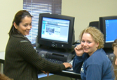 Students on campus photo.