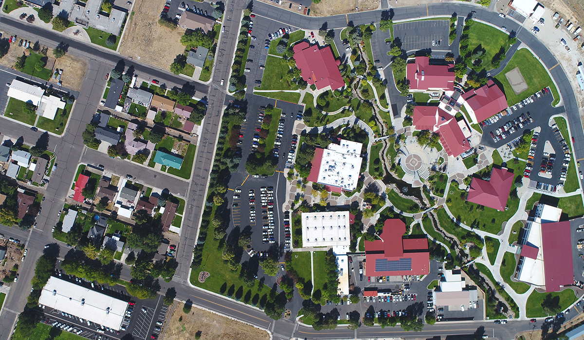 Aerial View GBC Elko Map
