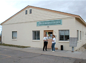 Battle Mountain Center building graphic.