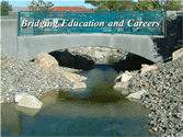 Bridging education graphic.