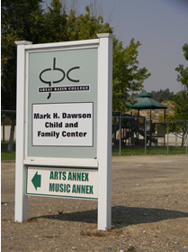 Family Center sign photo.