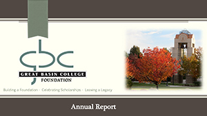 GBC Foundation Annual Report graphic.