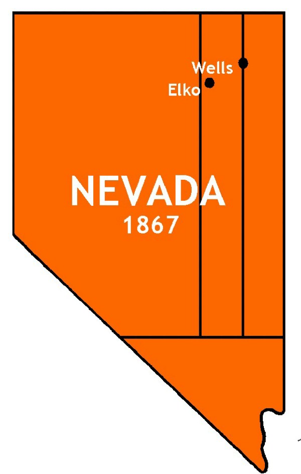 1867 expansion makes Nevada larger.