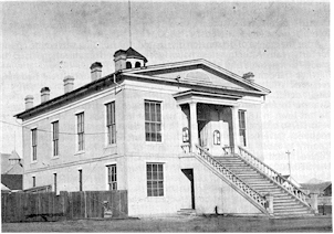Elko County's first courthouse.