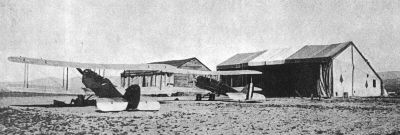 Hangars at Rickenbacker Field.