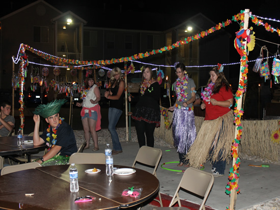 Luau Students