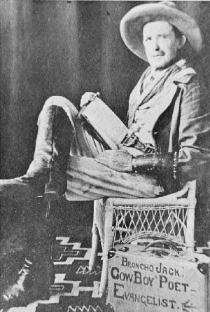 Poet-evangelist John C. "Broncho Jack" Mulcahy.