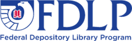 Federal Depository Library Program logo graphic.