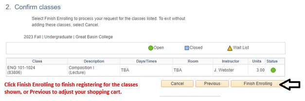 Instructions to complete the education process, click the Finish button in the image.
