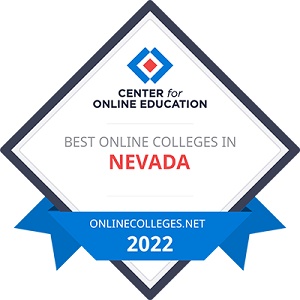 Center of Online Education award graphic.