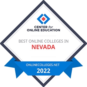 Center of Online Education award graphic.