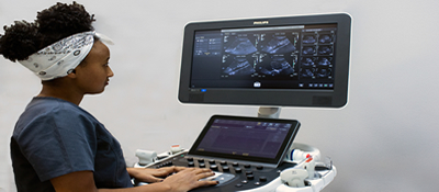 Bachelor of Science Degree in Diagnostic Medical Sonography Program graphic.