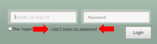 Password graphic. 